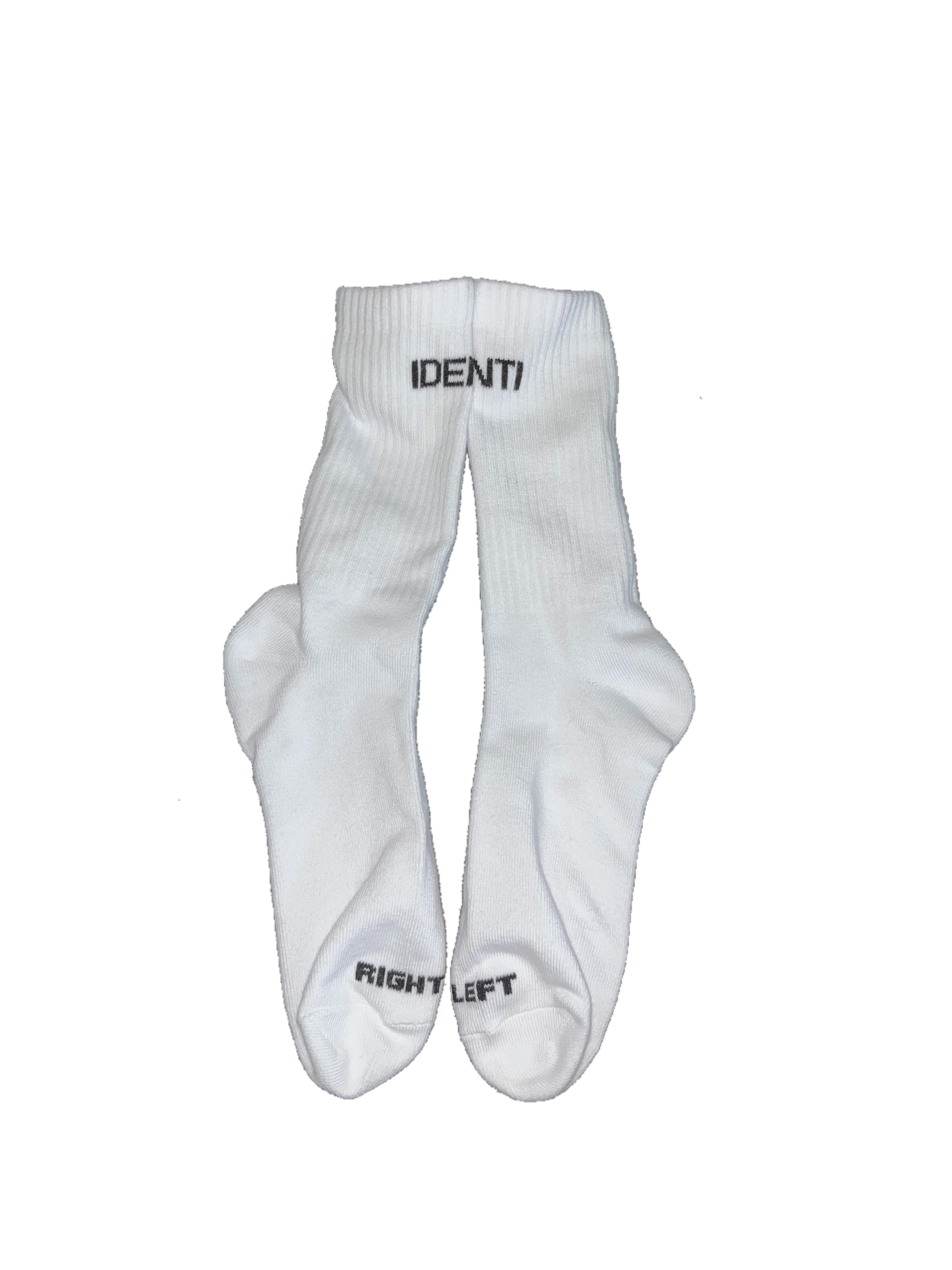 identi logo socks